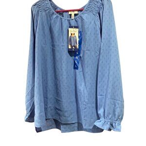 Women's Round Neck long Sleeves Top, JessicaSimpson, L,L,M